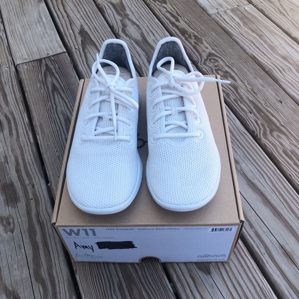 Allbirds Tree Runners white